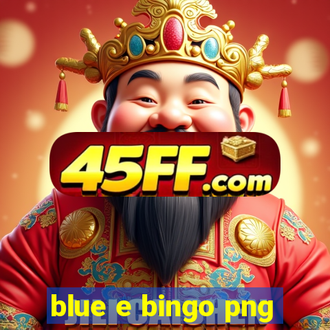 blue e bingo png